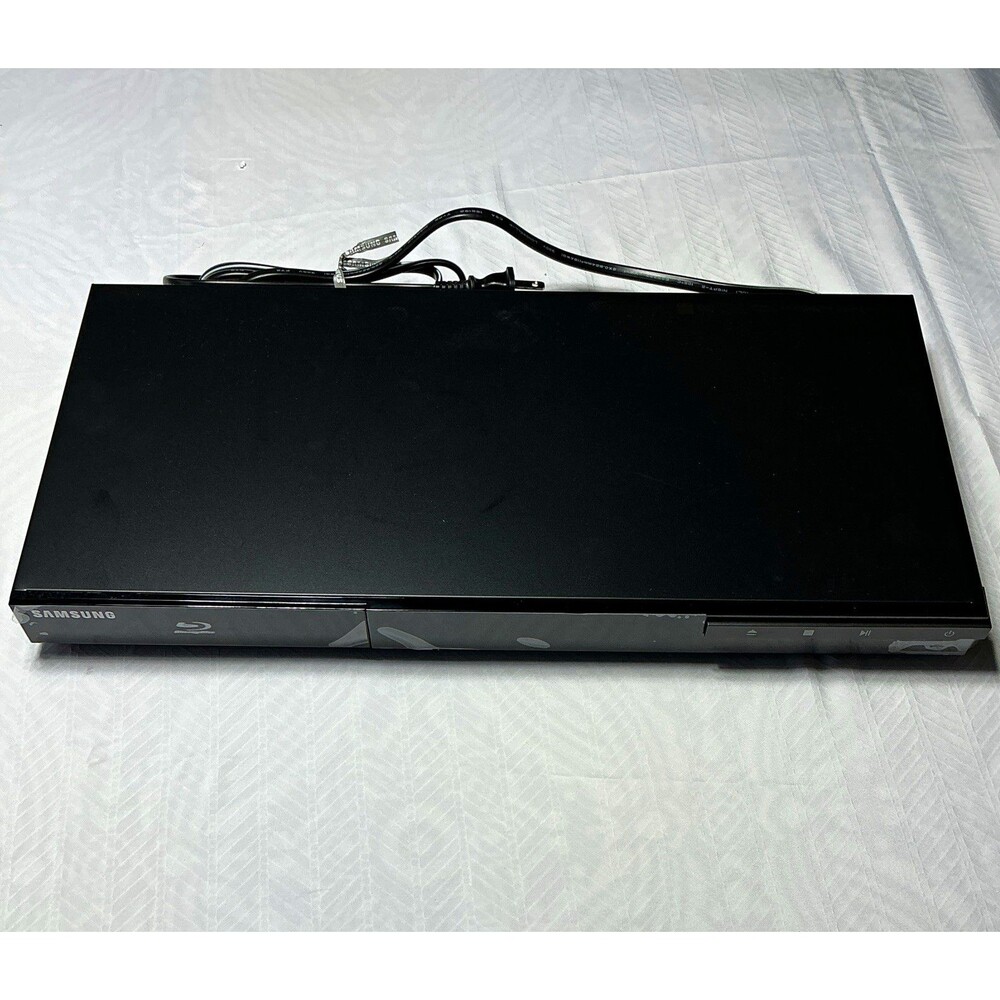 Samsung, 1080p Blu-ray/DVD Player Streaming HDMI Ethernet Black Remote